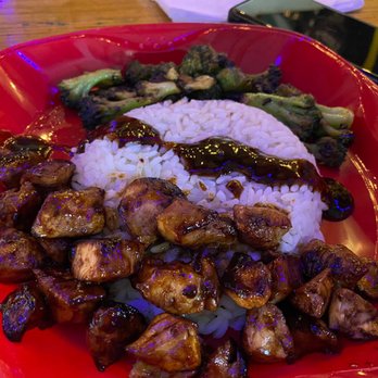 JayLa’s Bar & Grill - Chicken teriyaki, white rice, and the best broccoli I have ever had! - Tiki Bars Near Me - Bolivar Peninsula, Texas JayLa’s Bar & Grill - Chicken teriyaki, white rice, and the best broccoli I have ever had! - Tiki Bars Near Me - Bolivar Peninsula, Texas