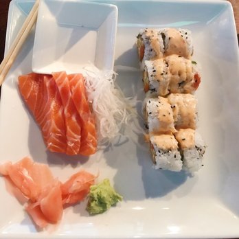 Sushi Love - Crazy Roll and Sake Salmon Sushi - Sushi Bars Near Me - Durham, North Carolina