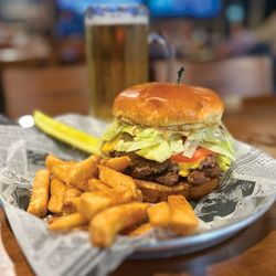 TJ's Baroda Tap - Bold, beefy, and built for two hands--the Classic Smashburger delivers.