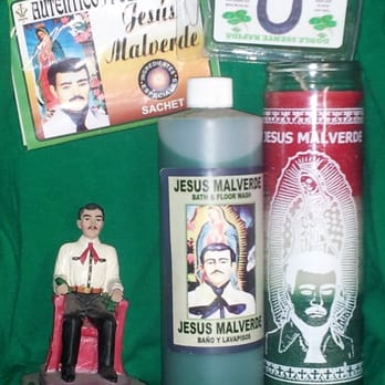 City General Store - Jesus Malverde items for those who desire protection and money - Spiritual Shop Near Me - Austin, Texas