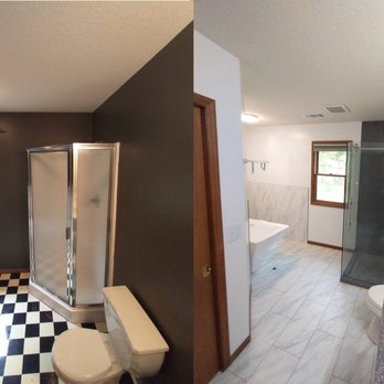 Baths by Bohley Renovation - a bathroom before and after renovations - General Contractors Near Me Baths by Bohley Renovation - a bathroom before and after renovations - General Contractors Near Me