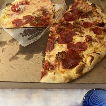 Sweet Tomatoes Pizza - Meat Lovers Pizza with mostly just pepperoni - Pizza Near Me - Sandwich, Massachusetts Sweet Tomatoes Pizza - Meat Lovers Pizza with mostly just pepperoni - Pizza Near Me - Sandwich, Massachusetts