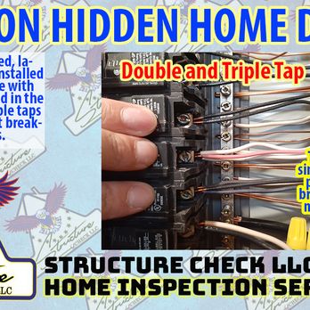 Structure Check - #homebuyers in the #nhrealestatemarket and the #MERealEstate market should always have the main electric panel and sub-panels evaluated. - Home Inspectors Near Me Structure Check - #homebuyers in the #nhrealestatemarket and the #MERealEstate market should always have the main electric panel and sub-panels evaluated. - Home Inspectors Near Me