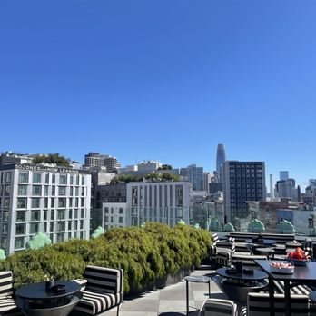 Charmaine’s - View from the outside deck - Lounges Near Me - San Francisco, California