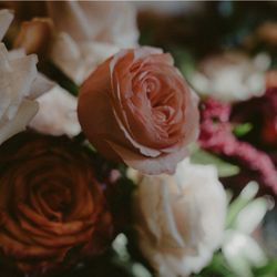 Dana's Awesome Blossoms - Close up of centerpieces