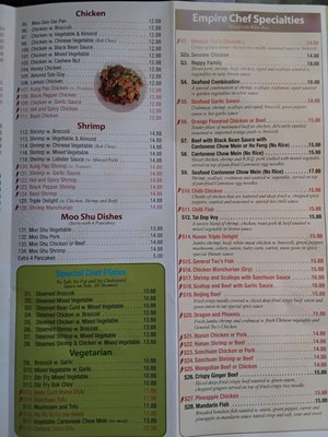 Menu photo 6 Empire Chef Aurora, ON