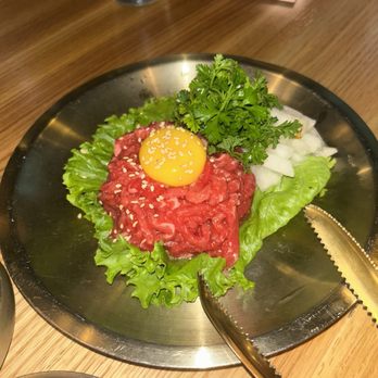 Ondam - Appetizers Beef tartar Cheese corn Seafood pancake - Korean Near Me - Santa Clara, California Ondam - Appetizers Beef tartar Cheese corn Seafood pancake - Korean Near Me - Santa Clara, California