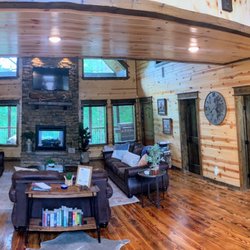 Sweet Summer Rain - Panorama of the great room.