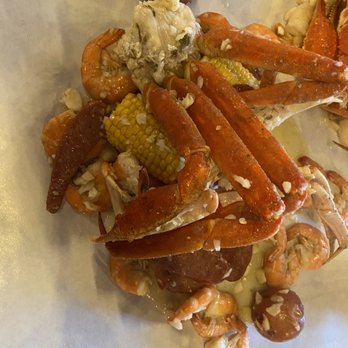 Crab Fever - Murfreesboro - Combo #2 - 2 dozen shrimp, 2 crab clusters, potatoes, sausage, and corn in mild garlic butter seasoning. So good - Cajun/Creole Near Me - Murfreesboro, Tennessee Crab Fever - Murfreesboro - Combo #2 - 2 dozen shrimp, 2 crab clusters, potatoes, sausage, and corn in mild garlic butter seasoning. So good - Cajun/Creole Near Me - Murfreesboro, Tennessee