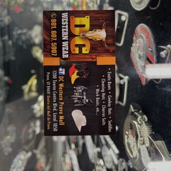 Dc Western Wear - Store card