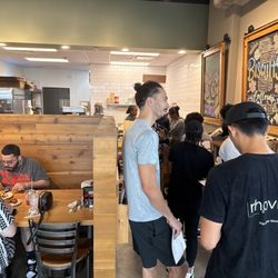 Maple Street Biscuit - Pembroke Pines - Look at the line.