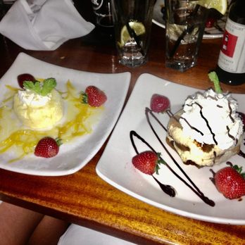 Mahoney's Atlantic Bar & Grill - Frozen Lemon Mousse and Tiramisu - New American Near Me - Orleans, Massachusetts Mahoney's Atlantic Bar & Grill - Frozen Lemon Mousse and Tiramisu - New American Near Me - Orleans, Massachusetts