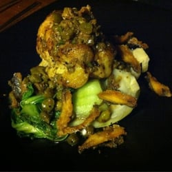 Ambiente - Broiled monkfish with capers and anchovies