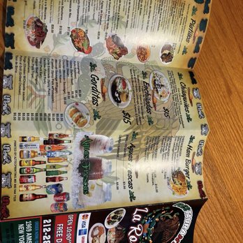 Restaurante La Rosa - menu - Mexican Near Me - New York, New York