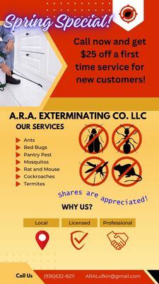 A R A Exterminating