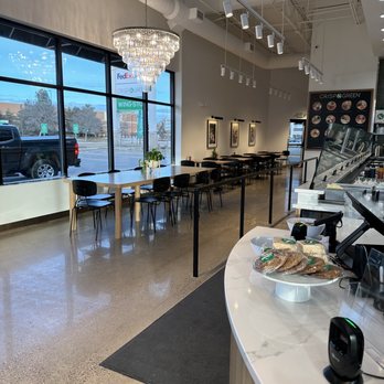 Crisp & Green - More inside seating - Salad Near Me - Coon Rapids, Minnesota