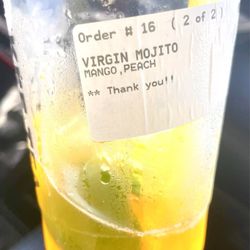Kokee Tea - Deliciousness (Virgin Mojito with mango and peach hold the mint