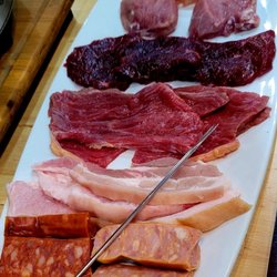 Açores Grill - Large Meat plate. Beef was a little tough and chicken a bit salty for my liking but it was all good.