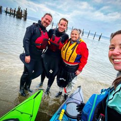 Salmon Bay Paddle - Kayak Level 1 private class with SBP coach Kristy G in Seattle.