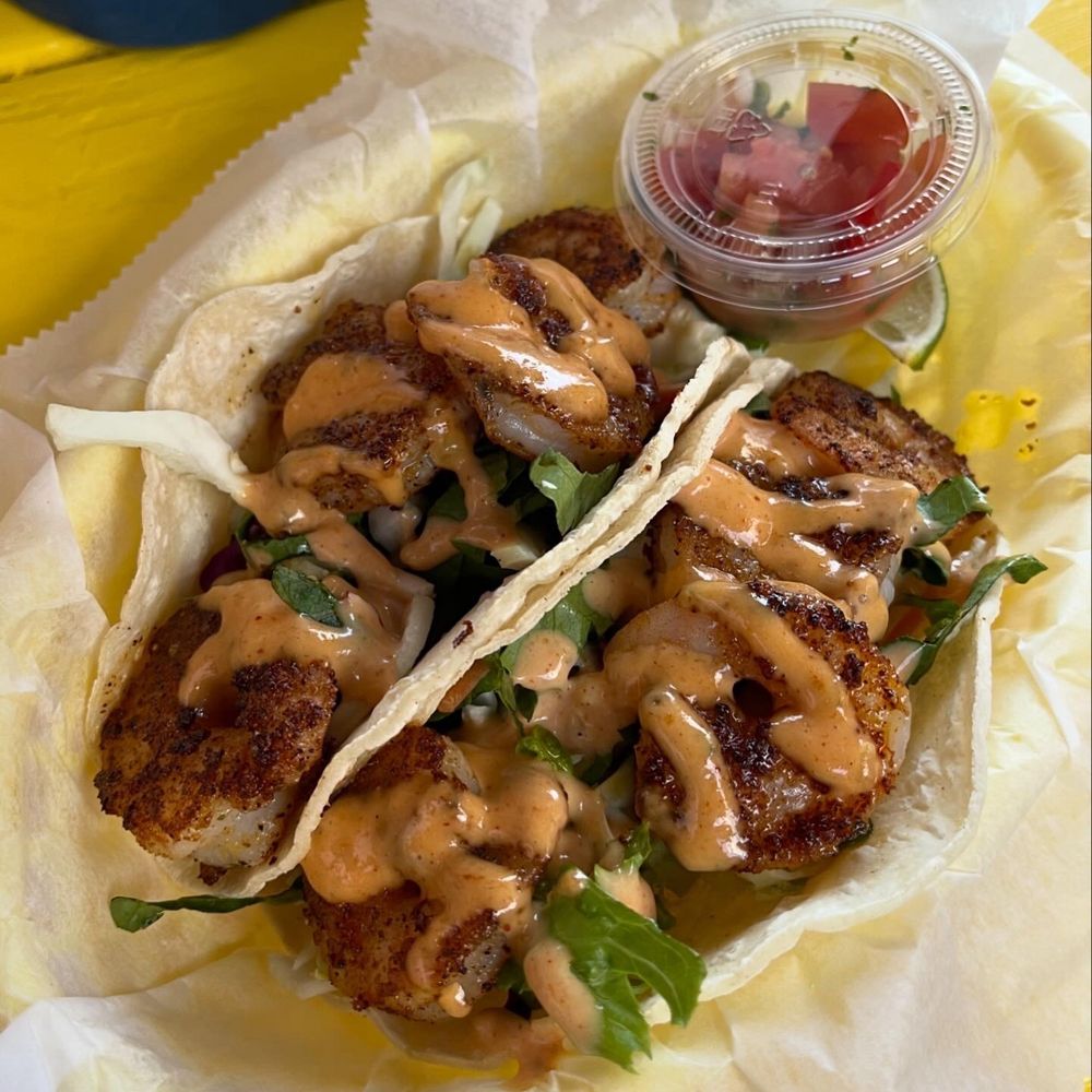 Tiki Grill - Grilled shrimp taco - Comfort Food Near Me - Flagstaff, Arizona