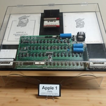 American Computer & Robotics Museum - Original Apple 1 built by the two Steve's in Job's bedroom. - Museums Near Me - Bozeman, Montana