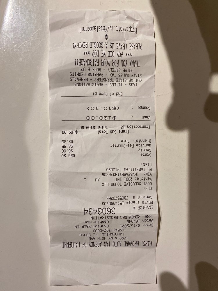 FLORIDA 1ST TAGS TITLE & INS Updated September 2024 12 Reviews 6651 Pembroke Rd, Pembroke