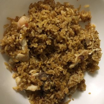 Rose Garden - This is their interpretation of the House Special Fried Rice. Where's the pork, chicken, shrimp and vegetables? - Chinese Near Me - Alachua, Florida Rose Garden - This is their interpretation of the House Special Fried Rice. Where's the pork, chicken, shrimp and vegetables? - Chinese Near Me - Alachua, Florida