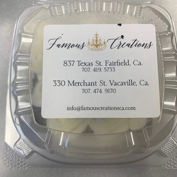 Famous Creations - Bakeries Near Me - Fairfield, California