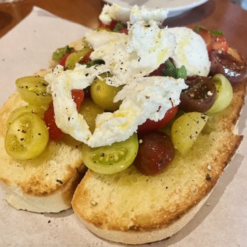 Princi Italia - Bruschetta di Bufala - Italian Near Me - Plano, Texas Princi Italia - Bruschetta di Bufala - Italian Near Me - Plano, Texas