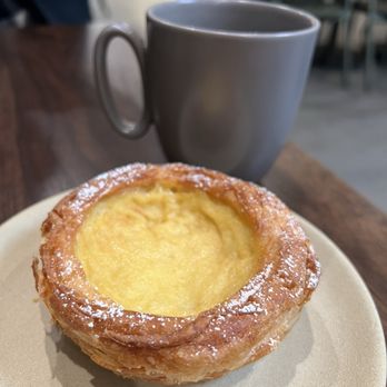 SanDai - Big egg tart @ the bakery section - Indonesian Near Me - Walnut Creek, California