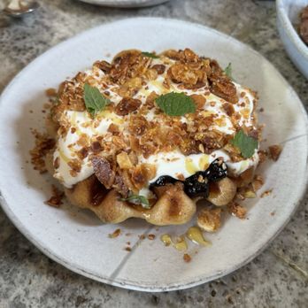 Nura - Leige Waffle - New American Near Me - Brooklyn, New York