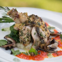 Garth Newel Music Center - Another beautiful and delicious offering from the resident chefs at Garth Newel.