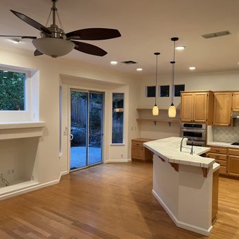 APS Painting - Family room and kitchen. - Painters Near Me