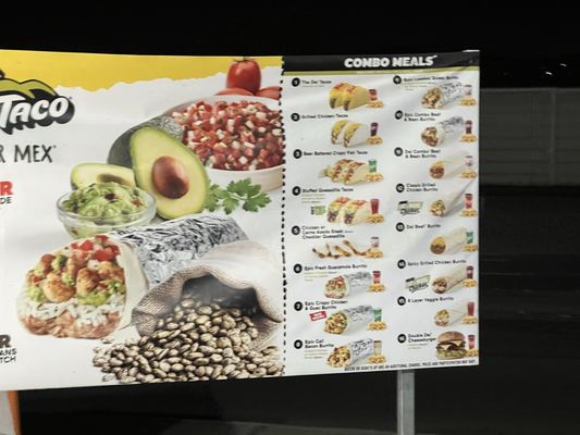 Menu photo 2 Del Taco Yorba Linda, CA Menu photo 2 Del Taco Yorba Linda, CA