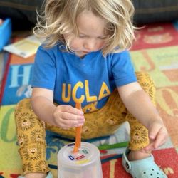 Little Ducklings Preschool & Childcare - Another color-matching activity