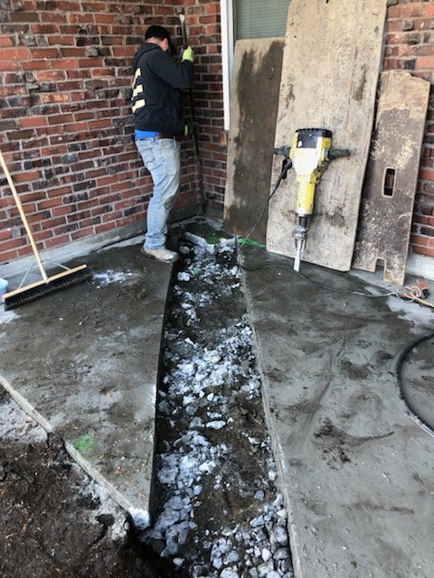 Slide of Integrity Sewer and Excavation