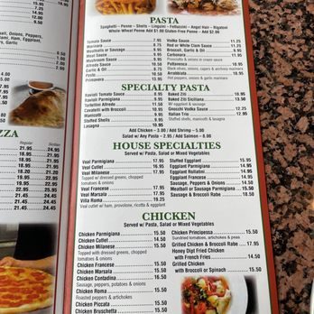 Roma Pizzeria and Restaurant - Inside menu - Pizza Near Me - Boonton, New Jersey Roma Pizzeria and Restaurant - Inside menu - Pizza Near Me - Boonton, New Jersey