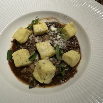 The Grove at Copia - Semolina Gnocchi with Oxtail Ragu - Cocktail Bars Near Me - Napa, California