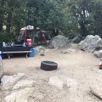 Cuyamaca Rancho State Park - Fire pit, pretty small - Campgrounds Near Me - Julian, California