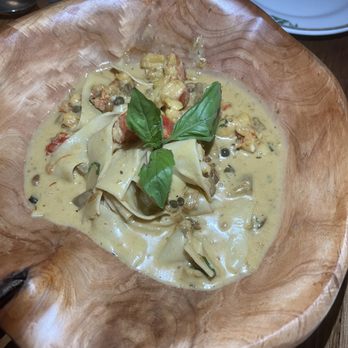 Bistro Été - Lobster pappardelle - French Near Me - Water Mill, New York Bistro Été - Lobster pappardelle - French Near Me - Water Mill, New York