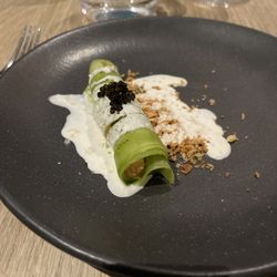 À Terra Restaurant - Crab caneloni