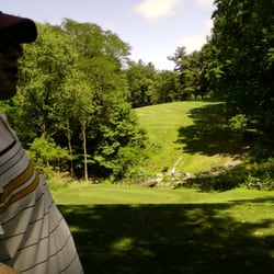 Walnut Lane Golf Club - A dog leg left, a valley, a bridge, and a ginger pot belly