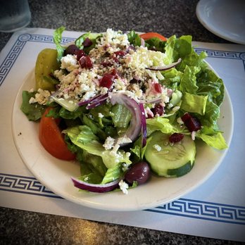 Costas Restaurant - Greek salad - Greek Near Me - Tarpon Springs, Florida