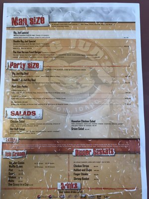 Menu photo 8 Big Juds Ashton, ID