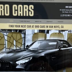 Oro Cars - Visit us on: www.orocarsca.com
For more information.
