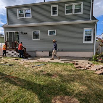 Scanapico Bros Landscaping - 5. Beginning of preparation process. - Landscaping Near Me - West Babylon, New York