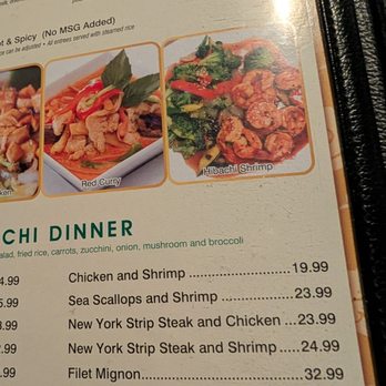 Chin Chin - A little bit of the menu before we order - Chinese Near Me - Sparks, Nevada