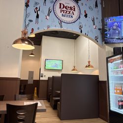 Desi Pizza Bites - Inside