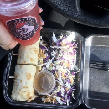 The Chicken Koop - Chicken wrap + salad - New American Near Me - Whittier, California The Chicken Koop - Chicken wrap + salad - New American Near Me - Whittier, California