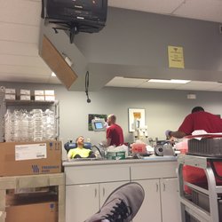 American Red Cross - Tvs while you donate platlets and free WiFi